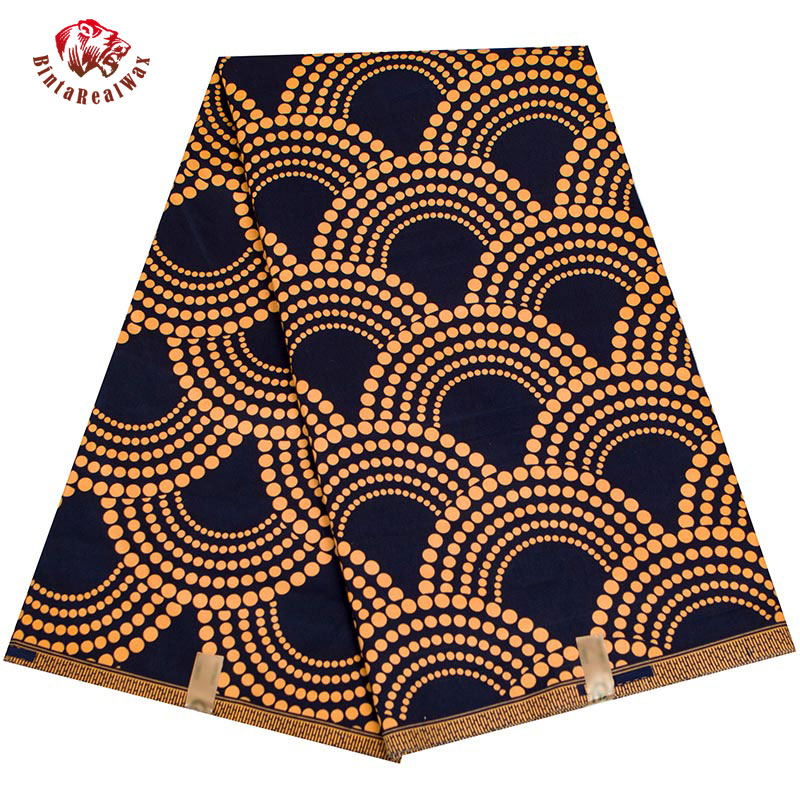 Sewing Batik Fabric - BintaRealwarn-Tissu Africain en Polyester à Motif