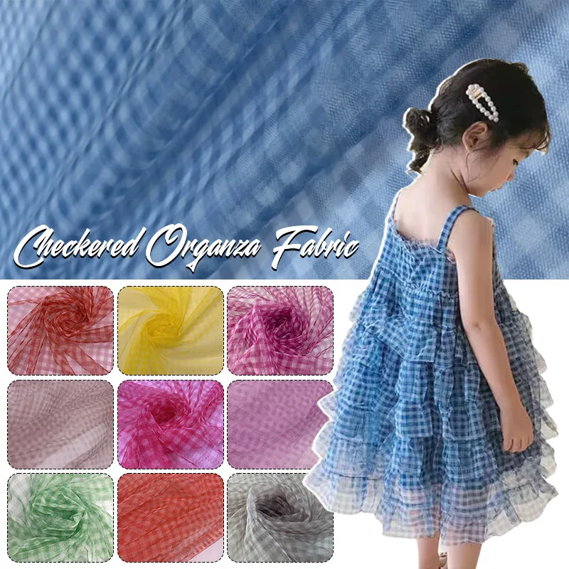 Tissu en maille à carreaux 90x - Sewing Batik Fabric avis et prix