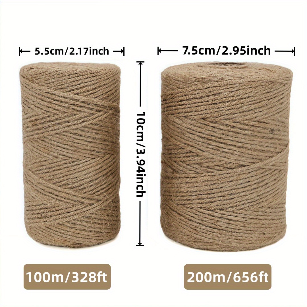 Cordon en jute naturel 2/3/4 m - Sewing Thread In Textile avis et prix