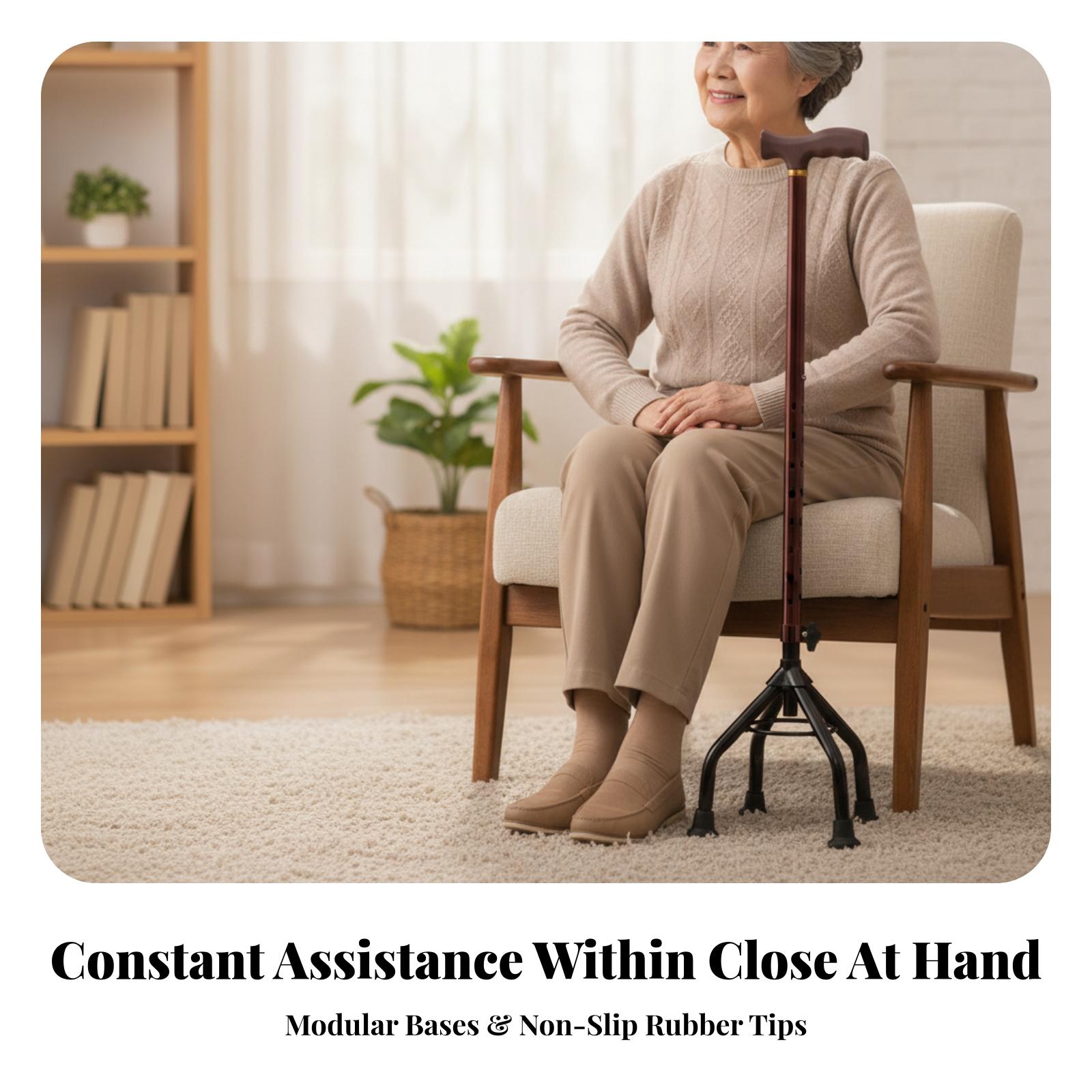Bâton de marche ergonomique et - Gripper Foot Walking avis et prix