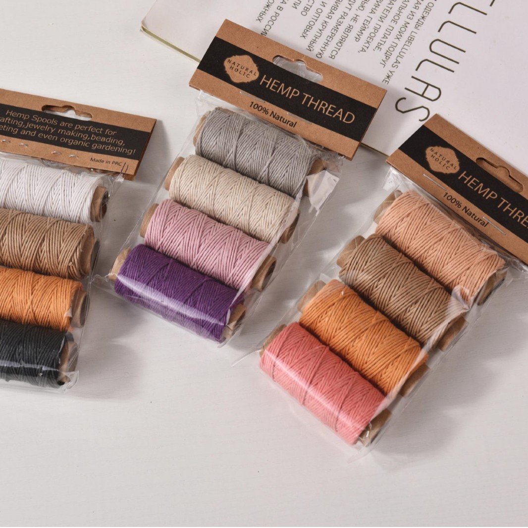 4 pièces de fil ciré en chanvr - Sewing Thread In Textile avis et prix