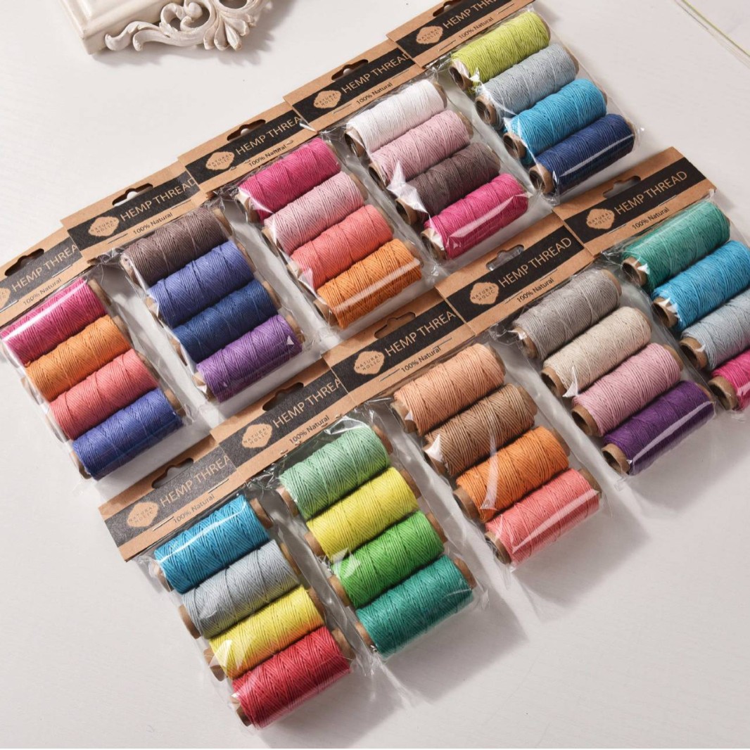 4 pièces de fil ciré en chanvr - Sewing Thread In Textile avis et prix