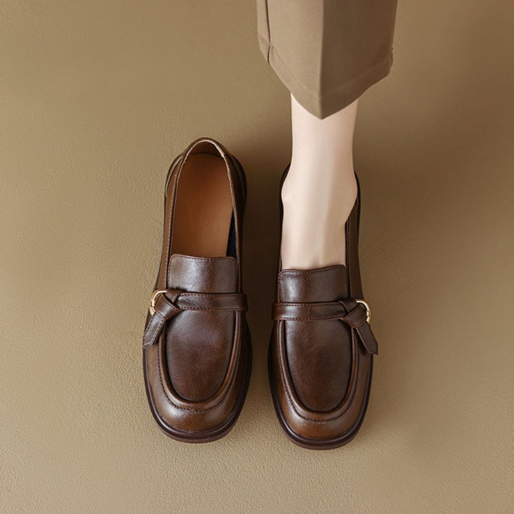 Mocassins pour femmes en cuir  - Sewing Latex avis et prix